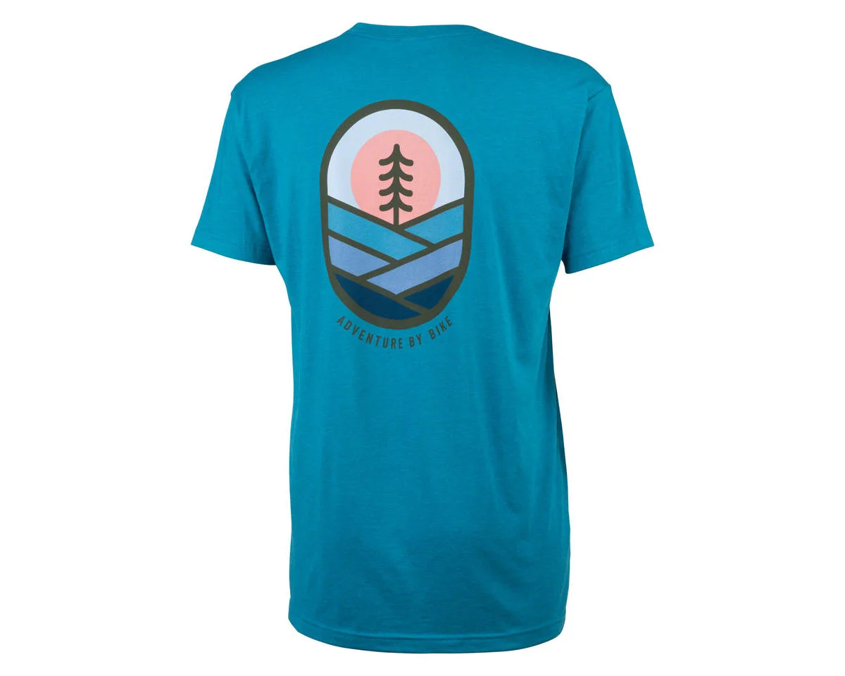 Salsa Lone Pine Men's T-Shirt (Teal) (Small) - view 2